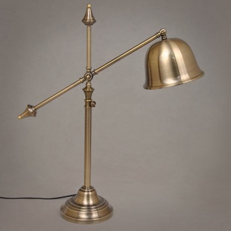 Настольная лампа Antic Bell Table Lamp Латунь Античная полированная Настольная лампа Antic Bell Table Lamp Латунь Античная полированная в Грозном | Loft Concept