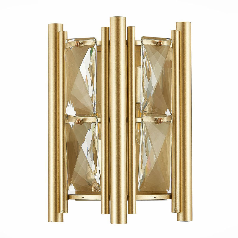 Бра Rivelen Wall Lamp Золотой Шампань Прозрачное Стекло Бра Rivelen Wall Lamp Золотой Шампань Прозрачное Стекло в Грозном | Loft Concept