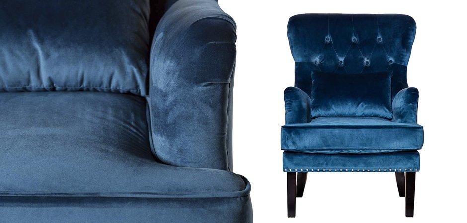 Stony Brook Chair Blue Кресло Stony Brook Chair Blue Кресло - Loft-Concept в Грозном