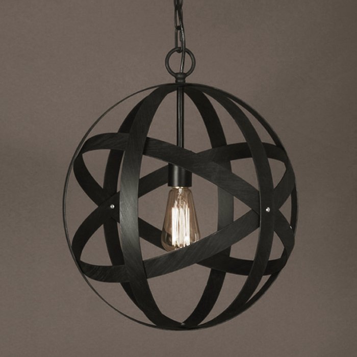 Люстра Metal Sphere Черный Люстра Metal Sphere Черный в Грозном | Loft Concept
