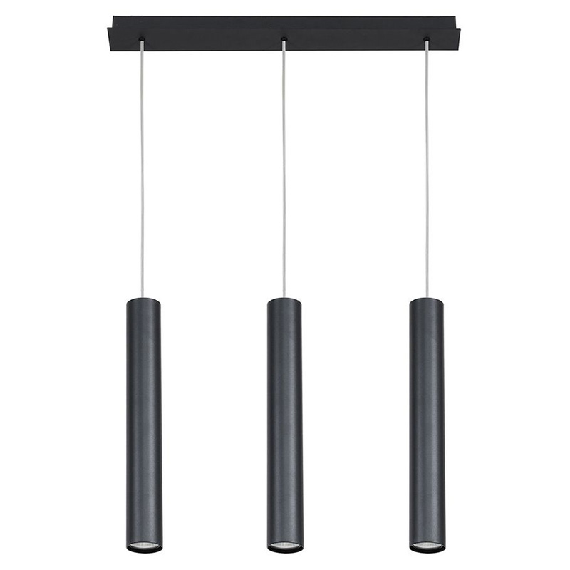 Люстра Luis Chandelier Line black Черный Люстра Luis Chandelier Line black Черный в Грозном | Loft Concept