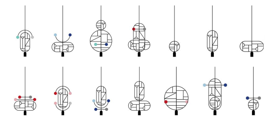 Подвесной Светильник Lines & Dots Home Adventures LD05 - фото №2