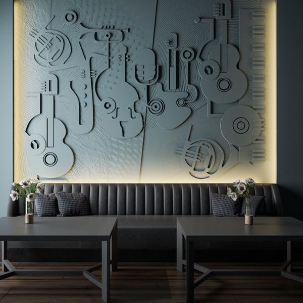 Барельеф ORCHESTRA Барельеф ORCHESTRA в Грозном | Loft Concept