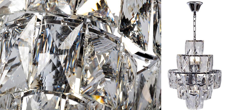 Люстра Tiers Crystal Light Chandelier 12 Люстра Tiers Crystal Light Chandelier 12 - Loft-Concept в Грозном