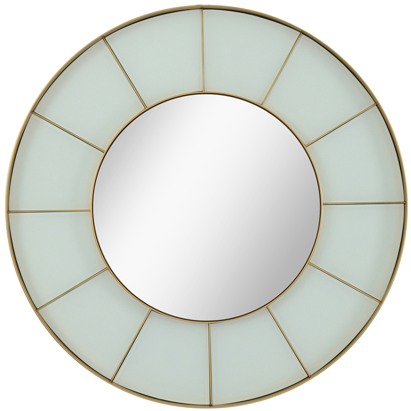 Зеркало Sectors Circle Mirror white Зеркало Sectors Circle Mirror white в Грозном | Loft Concept