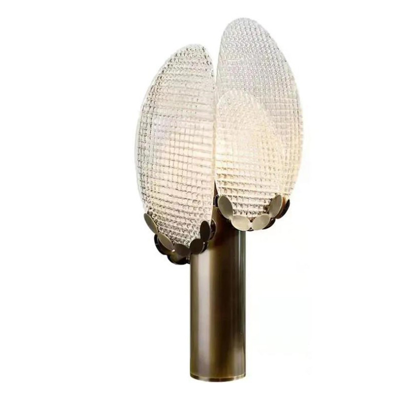 Настольная лампа Tessa Petals Table Lamp Латунь Настольная лампа Tessa Petals Table Lamp Латунь в Грозном | Loft Concept