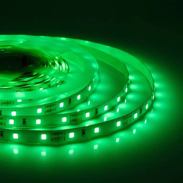 Светодиодная лента 4,8W/m 60LED/m 2835SMD зеленый 5M Белый Светодиодная лента 4,8W/m 60LED/m 2835SMD зеленый 5M Белый в Грозном | Loft Concept