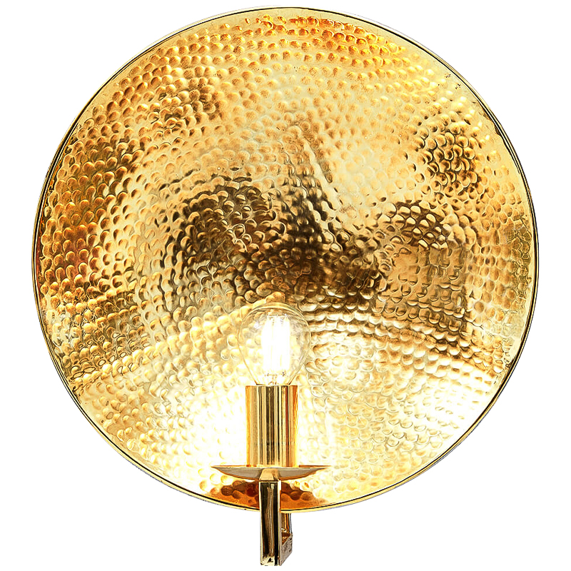 Бра Amun Disk sconce Глянцевое золото Бра Amun Disk sconce Глянцевое золото в Грозном | Loft Concept