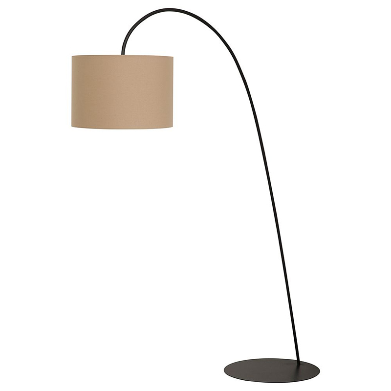 Торшер Fowler Beige Бежевый Черный Торшер Fowler Beige Бежевый Черный в Грозном | Loft Concept