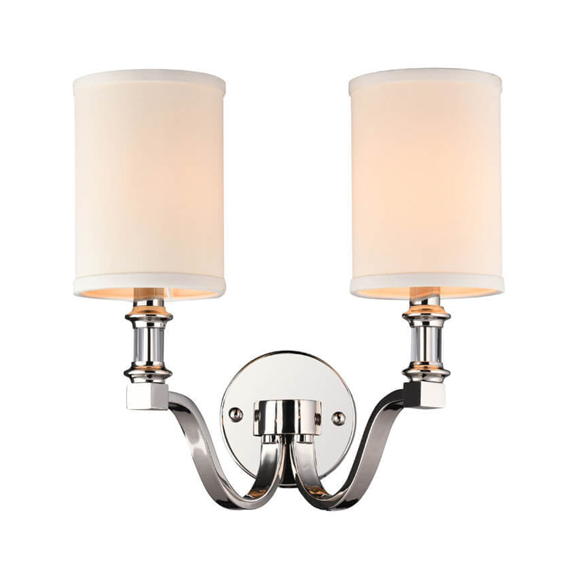 Бра Art Lamp Beige nickel 2 Никель Сатин Бежевый Бра Art Lamp Beige nickel 2 Никель Сатин Бежевый в Грозном | Loft Concept