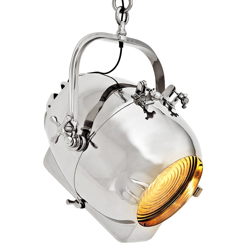 Люстра Lamp Spitfire Никель Прозрачное Стекло Люстра Lamp Spitfire Никель Прозрачное Стекло в Грозном | Loft Concept