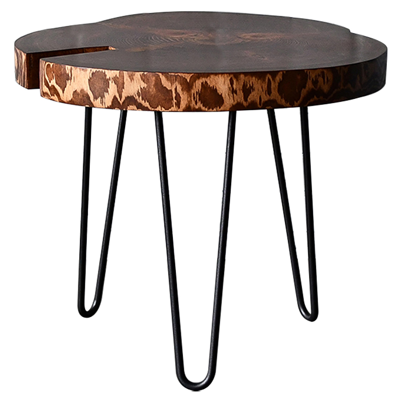 Кофейный стол Busby Industrial Metal Rust Coffee Table Коричневый Черный Кофейный стол Busby Industrial Metal Rust Coffee Table Коричневый Черный в Грозном | Loft Concept