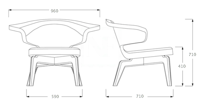 Кресло Munich Lounge Chair Кресло Munich Lounge Chair в Грозном