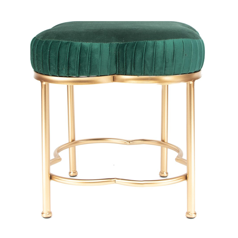 Пуф PUF Frame of Clover зеленый Зеленый Золотой Пуф PUF Frame of Clover зеленый Зеленый Золотой в Грозном | Loft Concept