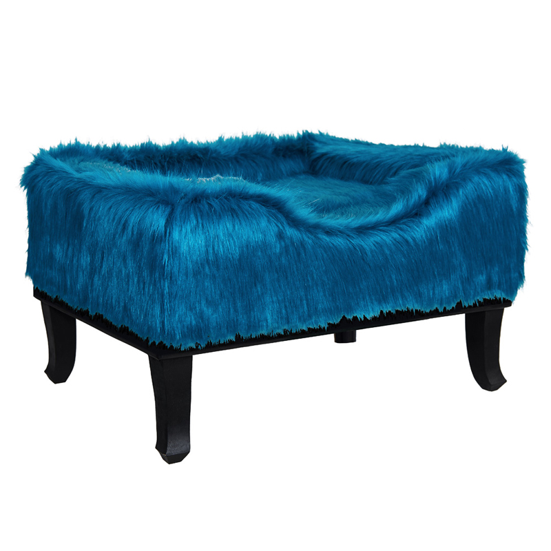 Диван для домашних животных Pet Bed с ворсом Синий Диван для домашних животных Pet Bed с ворсом Синий в Грозном | Loft Concept