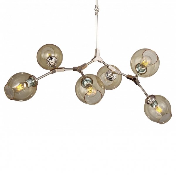 Люстра Branching Bubble Chandelier 6 Amber Янтарь (Amber) Люстра Branching Bubble Chandelier 6 Amber Янтарь (Amber) в Грозном | Loft Concept