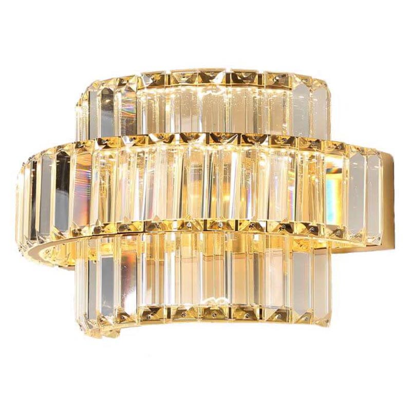 Бра Crystal Shine Linda Gold Wall Lamp B Золотой Прозрачный (Transparent) Бра Crystal Shine Linda Gold Wall Lamp B Золотой Прозрачный (Transparent) в Грозном | Loft Concept