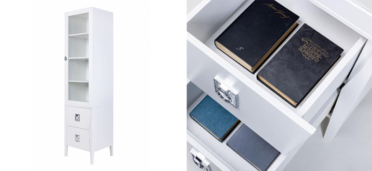 Стеллаж с дверцей Сontemporary Art Deco - фото