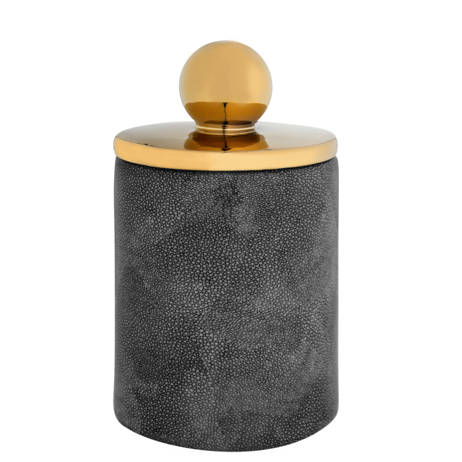 Ваза Stingray Skin vase Глянцевое золото Серый Ваза Stingray Skin vase Глянцевое золото Серый в Грозном | Loft Concept