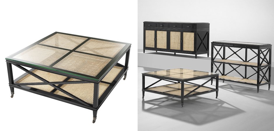 Журнальный стол Eichholtz Coffee Table Bahamas Журнальный стол Eichholtz Coffee Table Bahamas - Loft-Concept в Грозном