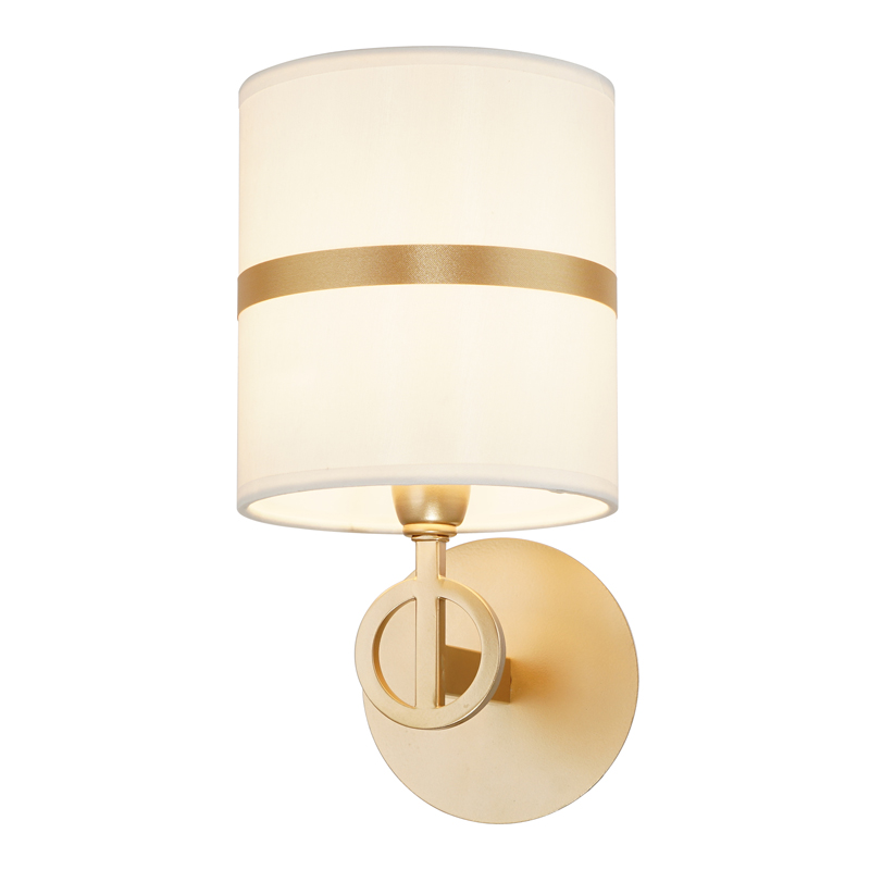 Бра Guenael Sconce Tall Золотой Белый Бра Guenael Sconce Tall Золотой Белый в Грозном | Loft Concept