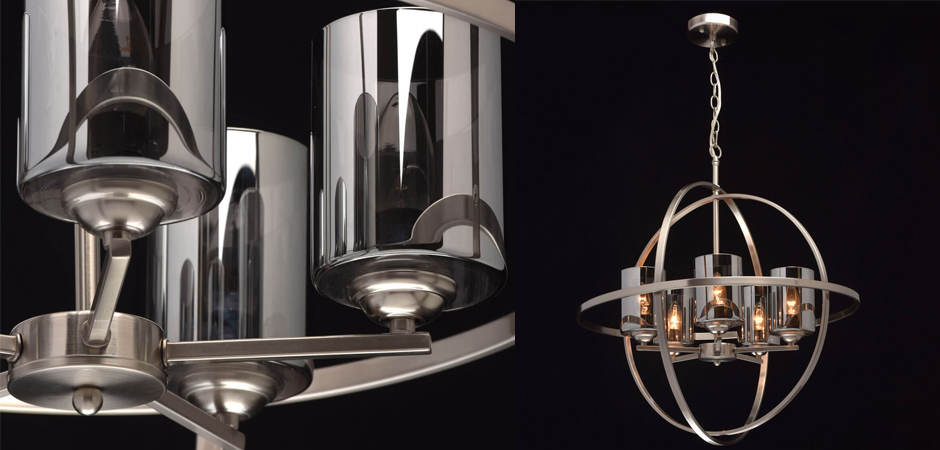 Люстра Chrome Cylinders 5 Люстра Chrome Cylinders 5 - Loft-Concept в Грозном