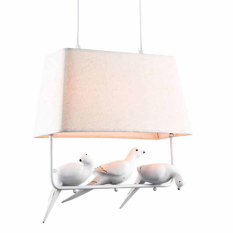 Подвесной светильник Norman Bird Dove 3 Белый Подвесной светильник Norman Bird Dove 3 Белый в Грозном | Loft Concept
