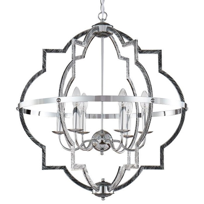 Люстра Arc Corners Chandelier Хром Серебро винтаж Люстра Arc Corners Chandelier Хром Серебро винтаж в Грозном | Loft Concept