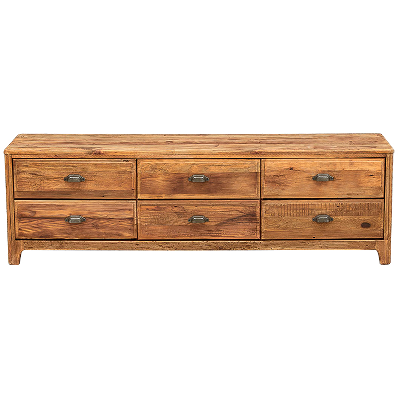 TV-тумба в стиле лофт из массива сосны Pauley Loft TV Stand Древесина Металлик винтаж TV-тумба в стиле лофт из массива сосны Pauley Loft TV Stand Древесина Металлик винтаж в Грозном | Loft Concept