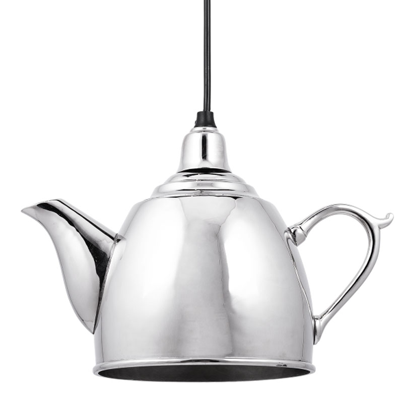 Подвесной светильник Teapot Серебряный Подвесной светильник Teapot Серебряный в Грозном | Loft Concept