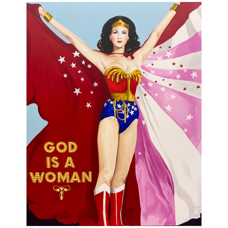 Картина God Is a Woman Мульти в Грозном | Loft Concept 