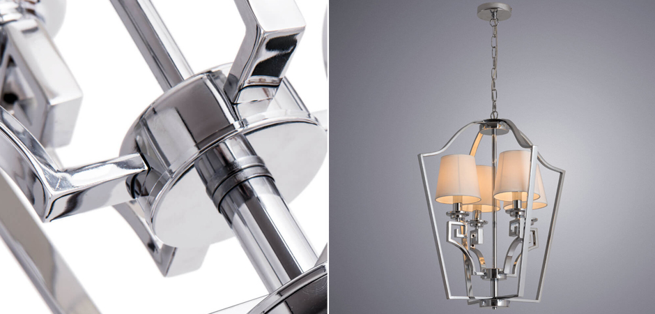 Люстра Lantern Presidential Chromium Люстра Lantern Presidential Chromium - Loft-Concept в Грозном