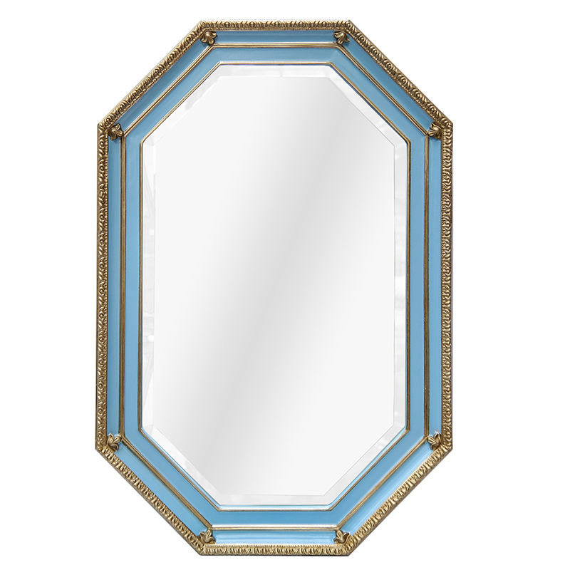 Зеркало Mirabelle Mirror azure Лазурь Золотой Зеркало Mirabelle Mirror azure Лазурь Золотой в Грозном | Loft Concept