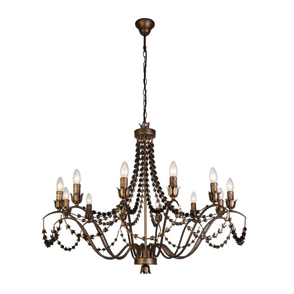 Люстра Viscings Chandelier 12 Бронза Люстра Viscings Chandelier 12 Бронза в Грозном | Loft Concept