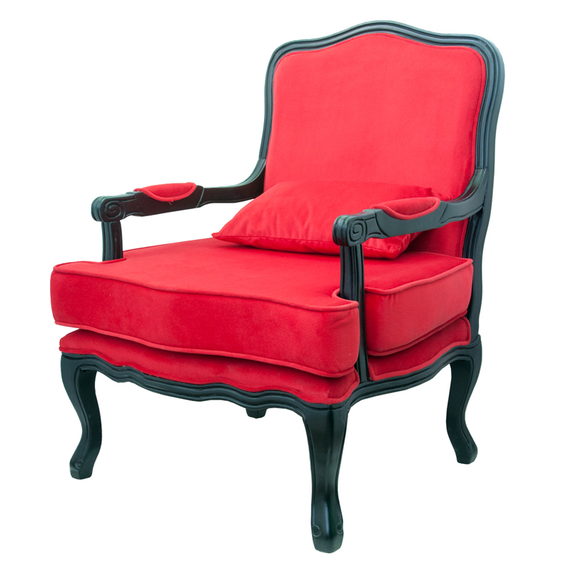 Кресло Harold Chair red Красный Кресло Harold Chair red Красный в Грозном | Loft Concept