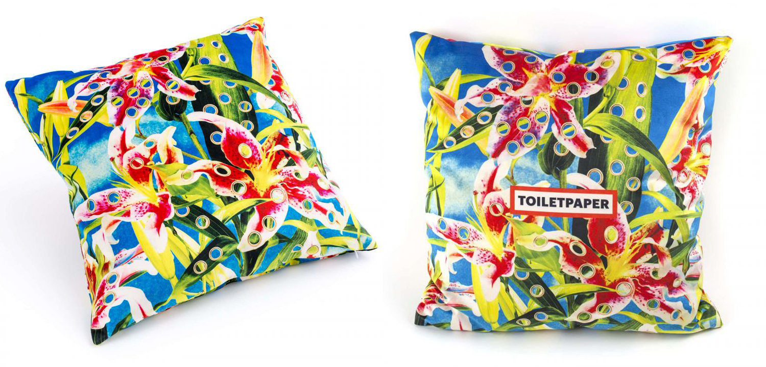 Подушка Seletti Cushion Flower with holes - фото