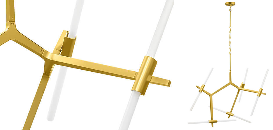 Люстра Агнес Chandelier Gold 10 Люстра Агнес Chandelier Gold 10 - Loft-Concept в Грозном