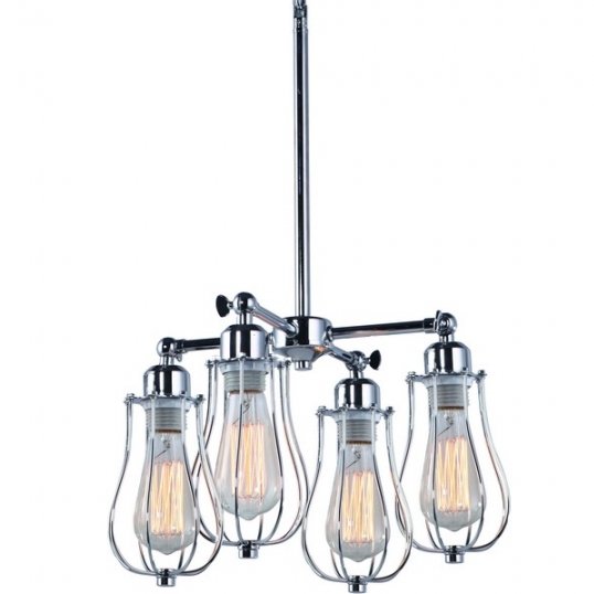 Подвесной светильник Marconi Cage Pendant Quatro Подвесной светильник Marconi Cage Pendant Quatro в Грозном | Loft Concept