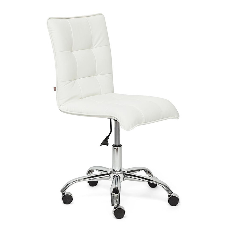 Кресло Deborah eco-leather white Белый Хром Кресло Deborah eco-leather white Белый Хром в Грозном | Loft Concept