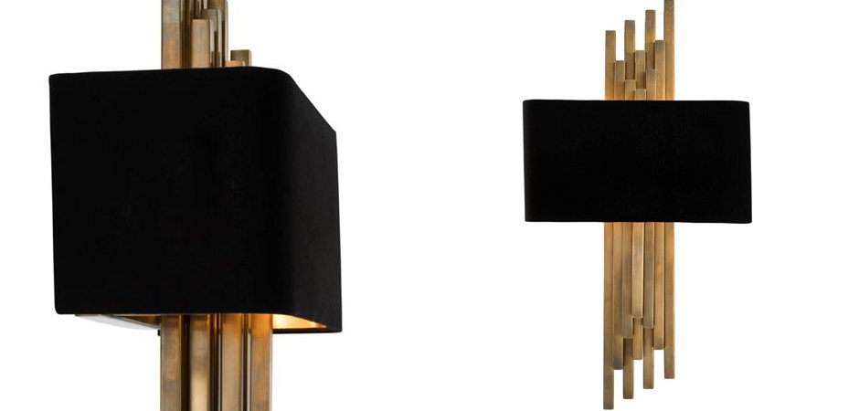 Бра Eichholtz Wall Lamp Caruso Brass Бра Eichholtz Wall Lamp Caruso Brass - Loft-Concept в Грозном