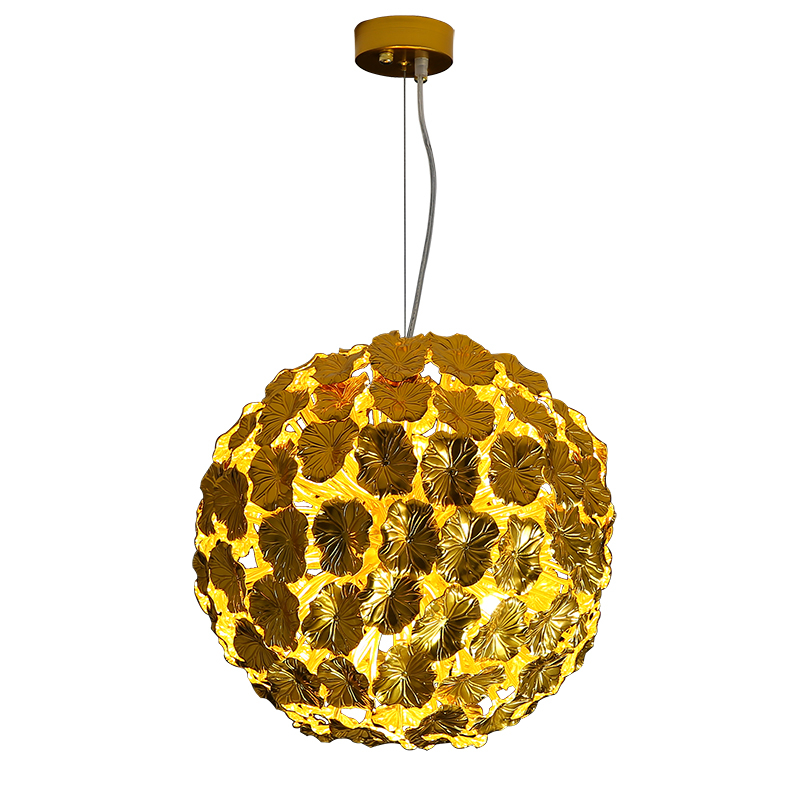 Люстра Bindweed Flower Ball Золотой Люстра Bindweed Flower Ball Золотой в Грозном | Loft Concept