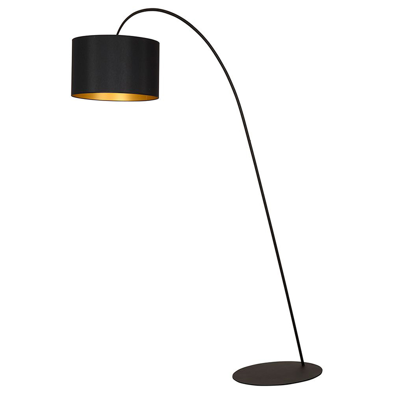 Торшер Fowler Black Черный Золотой Торшер Fowler Black Черный Золотой в Грозном | Loft Concept