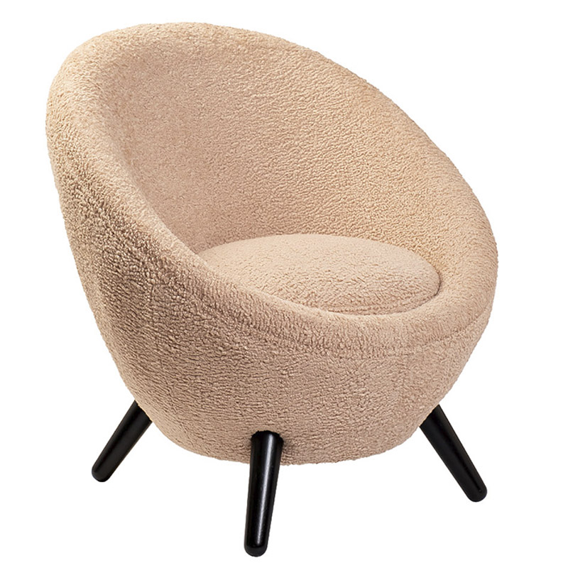 Кресло Boinaive Armchair pink Розовый пастельный Кресло Boinaive Armchair pink Розовый пастельный в Грозном | Loft Concept