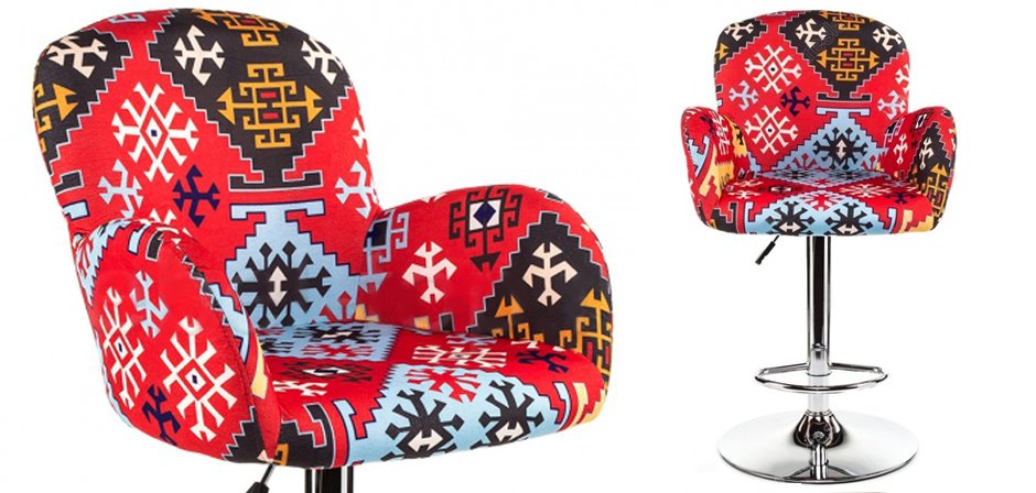 Барный стул Kelim Bar Stool Барный стул Kelim Bar Stool - Loft-Concept в Грозном