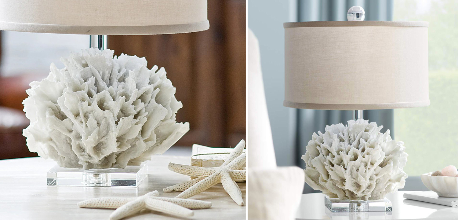 Настольная лампа Yvette Coral Table lamp - фото