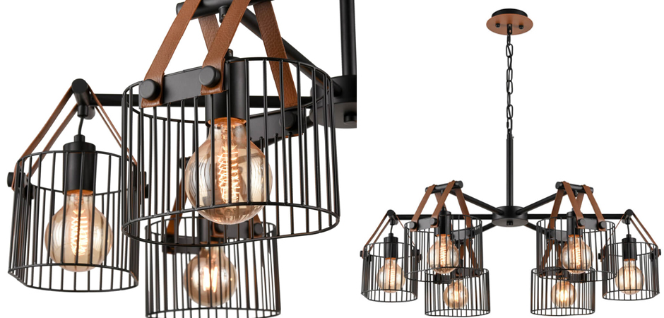 Люстра Cage Wire Color D76 Люстра Cage Wire Color D76 - Loft-Concept в Грозном