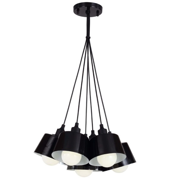 Люстра Compact Pendant Black Черный Люстра Compact Pendant Black Черный в Грозном | Loft Concept