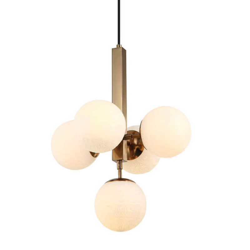 Люстра Perforated Glass Bubbles bronze 5 Бронза Бежевый Люстра Perforated Glass Bubbles bronze 5 Бронза Бежевый в Грозном | Loft Concept