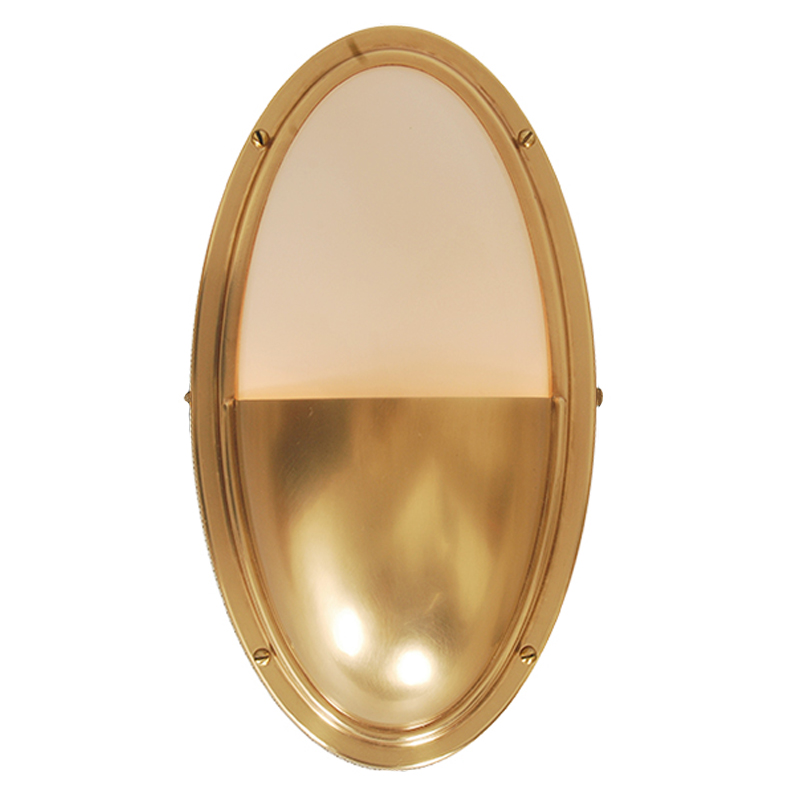 Бра Benita Loft Sconce gold Золотой Белое матовое стекло Бра Benita Loft Sconce gold Золотой Белое матовое стекло в Грозном | Loft Concept