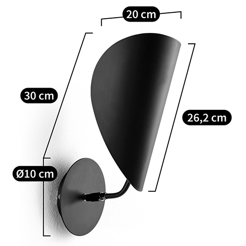 Бра с поворотным плафоном Aracea Black Wall Lamp Бра с поворотным плафоном Aracea Black Wall Lamp в Грозном